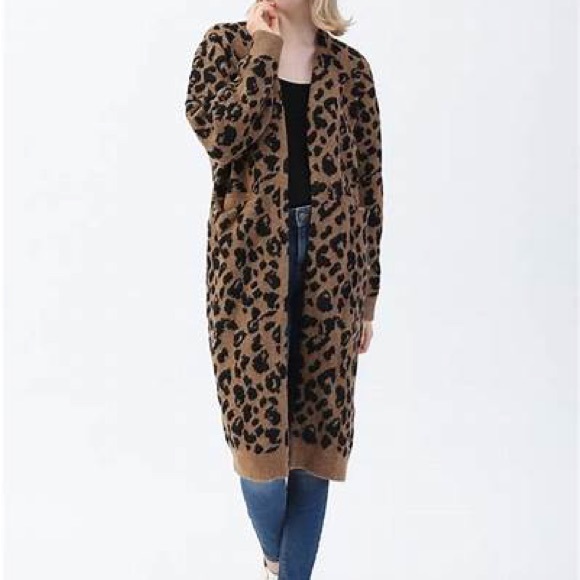Dynamite leopard print sweater - Picture 4 of 6